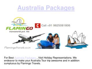 The wonderful land of Australia Packages is waiting for you