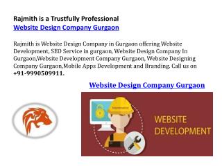Rajmith is a Trustfully Professional Website Design Company Gurgaon