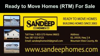 Ready to Move Homes for sale
