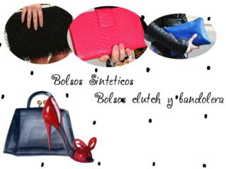 Bolsos Sinteticos - Bolsos clutch y bandolera