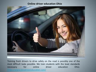 Driving School Ohio