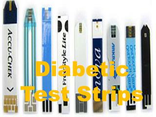 Different Diabetic Test Strips