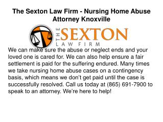 Nursing home abuse attorney knoxville