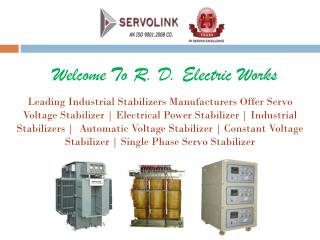 Servo Voltage Stabilizer in Delhi