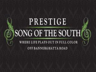 Prestige Song Of The South