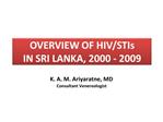 OVERVIEW OF HIV