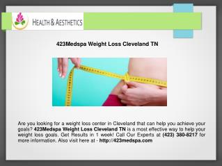 Weight Loss Cleveland TN