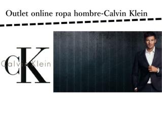 Outlet online ropa hombre-Calvin Klein