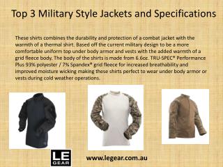 Buy Military Jackets Men
