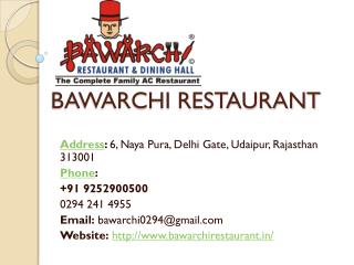 Best restaurant in udaipur