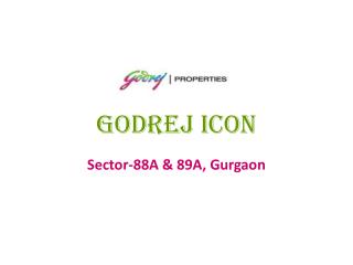 Godrej Icon Gurgaon – Godrej Icon Flats – Investors Clinic