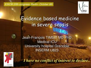 Evidence based medicine in severe sepsis 