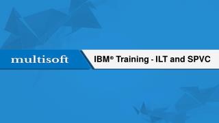 IBM Training – ILT and SPVC