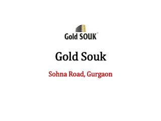 Gold Souk - Sohna Road Gurgaon – Investors Clinic