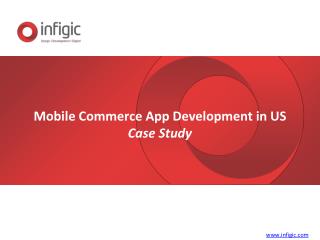 Mobile commerce app development case study