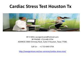 cardiac stress test houston tx