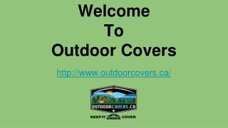 Quality Car Covers at affordable prices at Outdoor Covers Canada