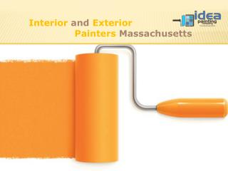 Interior and Exterior Painters Massachusetts