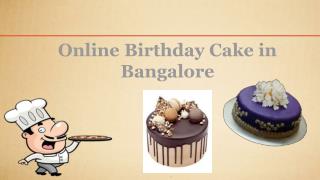 Online cake delivery in Bangalore