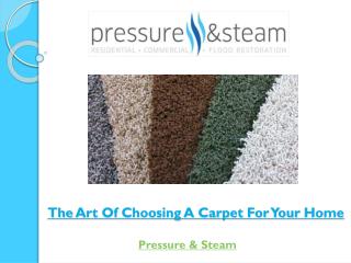 The Art Of Choosing A Carpet For Your Home