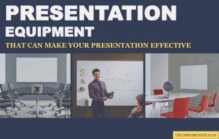 Three things that improve presentation efficiency