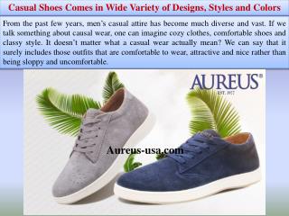 Casual Shoes Comes in Wide Variety of Designs, Styles and Colors