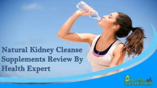 Natural Kidney Cleanse Supplements Review By Health Expert