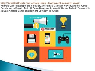 Android Game Development In Kuwait