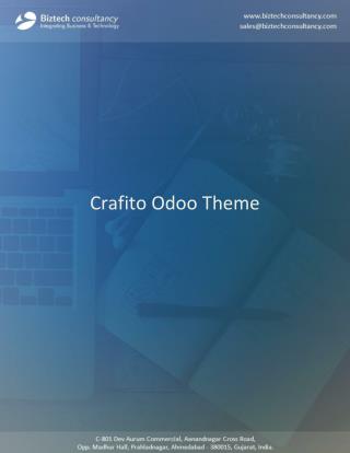 Odoo Crafito Theme - Multipurpose Odoo Template For All Industries