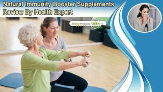 Natural Immunity Booster Supplements Review By Health Expert
