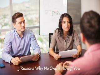 William Almonte DUI - 5 Reasons Why No One Is Hiring You