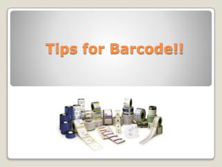 Barcode Supplies & Thermal Transfer Printing