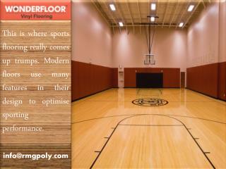 Make The Perfect Option for Sports Flooring
