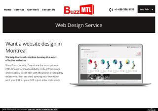 Want a website design in Montreal?