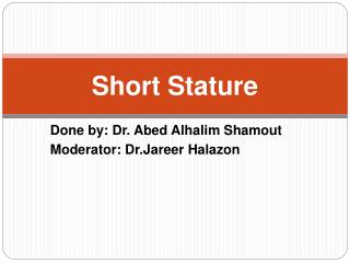Short Stature