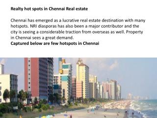 Realty Hot Spots in Chennai Real Estate PDF