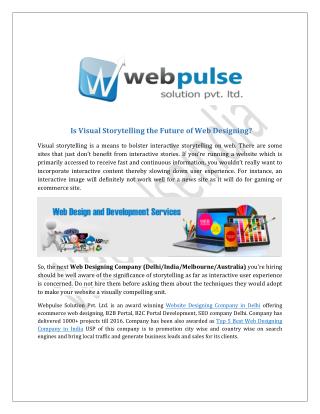 Website Designing Company in Delhi