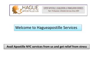 What is Apostille Service - hagueapostille.us