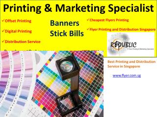Printing & Marketing Specialist - Republic Holding Flyer