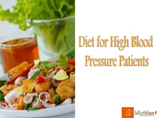 Diet For High Blood Pressure Patients