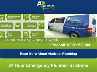 24 Hour Emergency Plumber Brisbane