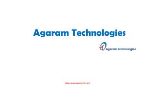 Agaram Technologies Introduction - LIMS Software Providers