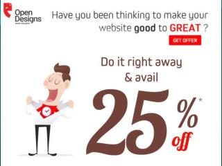 Web Design Services Exclusive 25% offer offer offer - Hurry up!!!