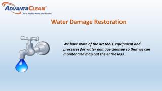 Tackling water removal in your home