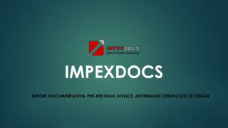 ImpexDocs offering solutions and services that makes export easy