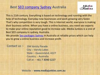 Best SEO Company Sydney