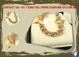 Gold Bracelets - Chain Me Up