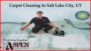 Carpet Cleaning In Salt Lake City, UT