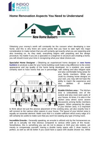 Find the new home builders for new construction