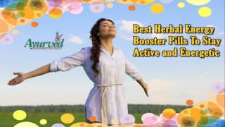 Best Herbal Energy Booster Pills To Stay Active and Energetic